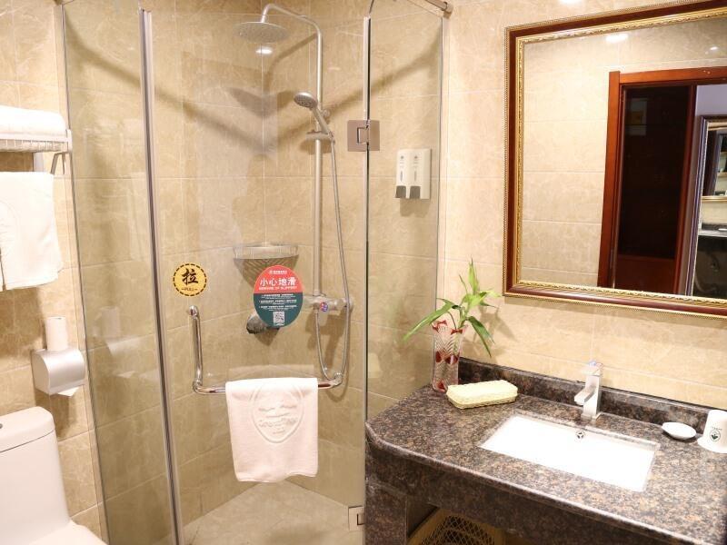 Greentree Inn Shandong Zaozhuang Shanting Jinkeguoji Yijiaren Business Hotel Eksteriør bilde