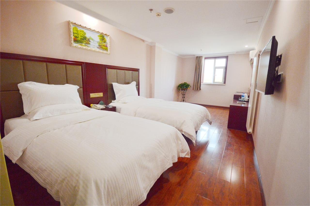 Greentree Inn Shandong Zaozhuang Shanting Jinkeguoji Yijiaren Business Hotel Eksteriør bilde