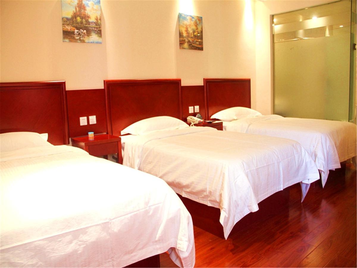 Greentree Inn Shandong Zaozhuang Shanting Jinkeguoji Yijiaren Business Hotel Eksteriør bilde