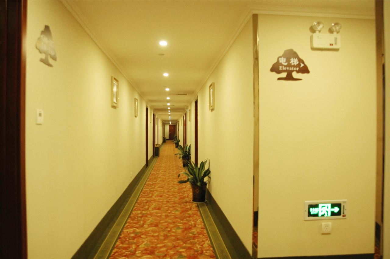 Greentree Inn Shandong Zaozhuang Shanting Jinkeguoji Yijiaren Business Hotel Eksteriør bilde