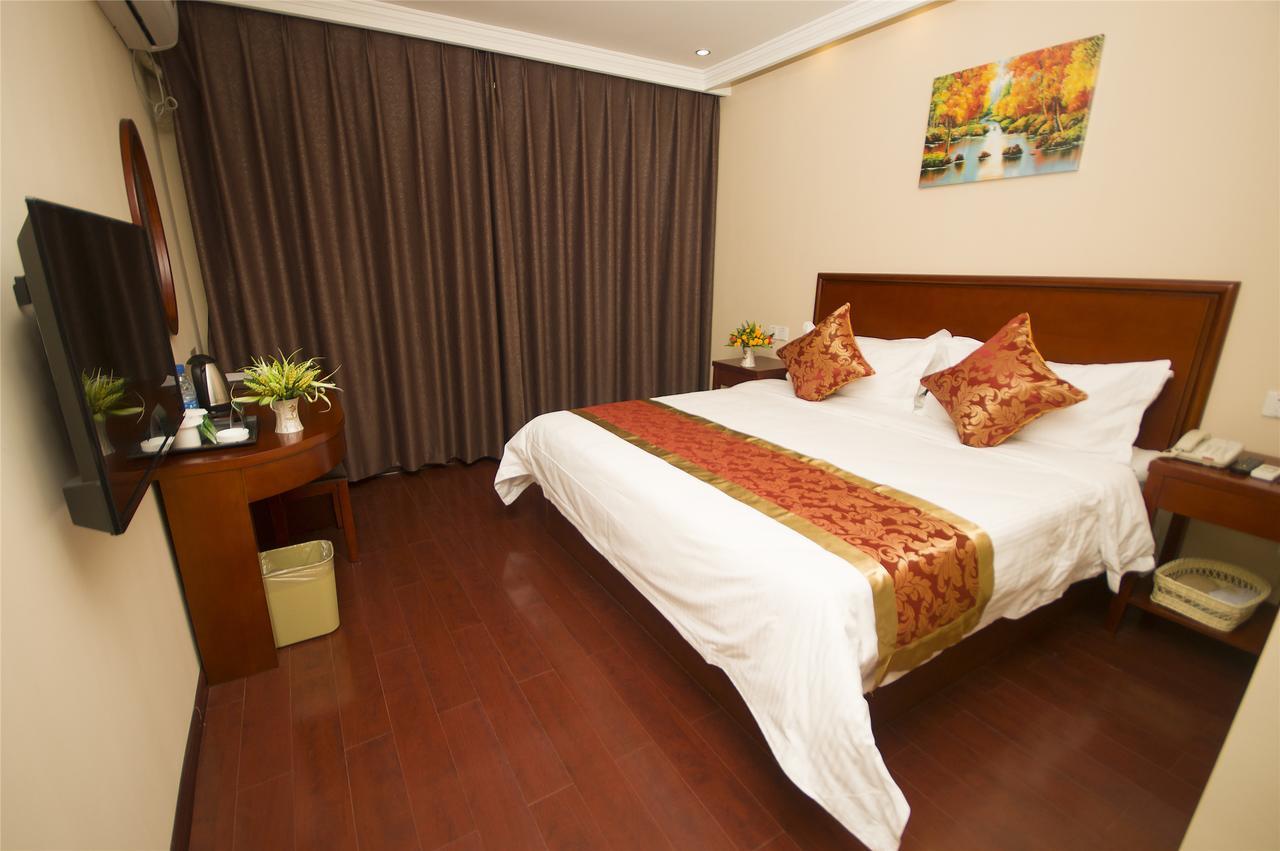 Greentree Inn Shandong Zaozhuang Shanting Jinkeguoji Yijiaren Business Hotel Eksteriør bilde
