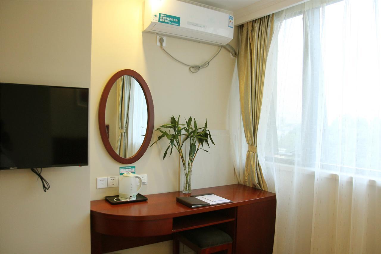 Greentree Inn Shandong Zaozhuang Shanting Jinkeguoji Yijiaren Business Hotel Eksteriør bilde