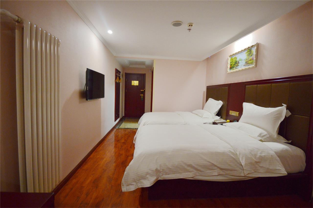 Greentree Inn Shandong Zaozhuang Shanting Jinkeguoji Yijiaren Business Hotel Eksteriør bilde